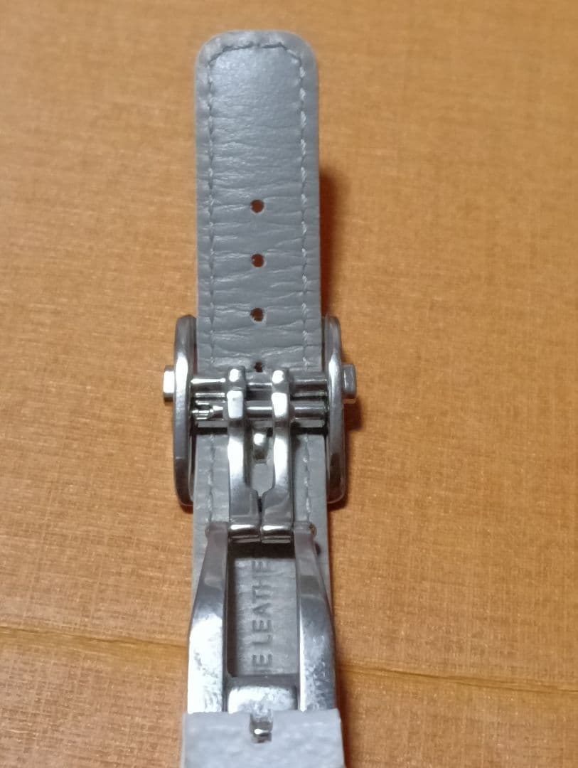 タンブール用 モノグラム・ホワイト キャンバス ストラップ S+純正Dバックル