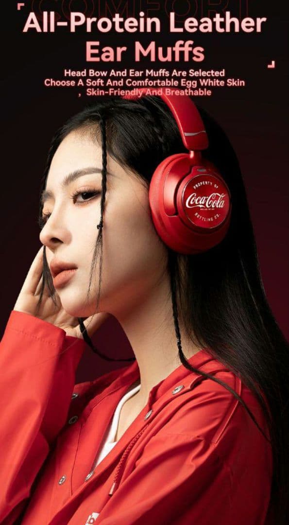 Coca-Cola コカ・コーラ ワイヤレスヘッドセット