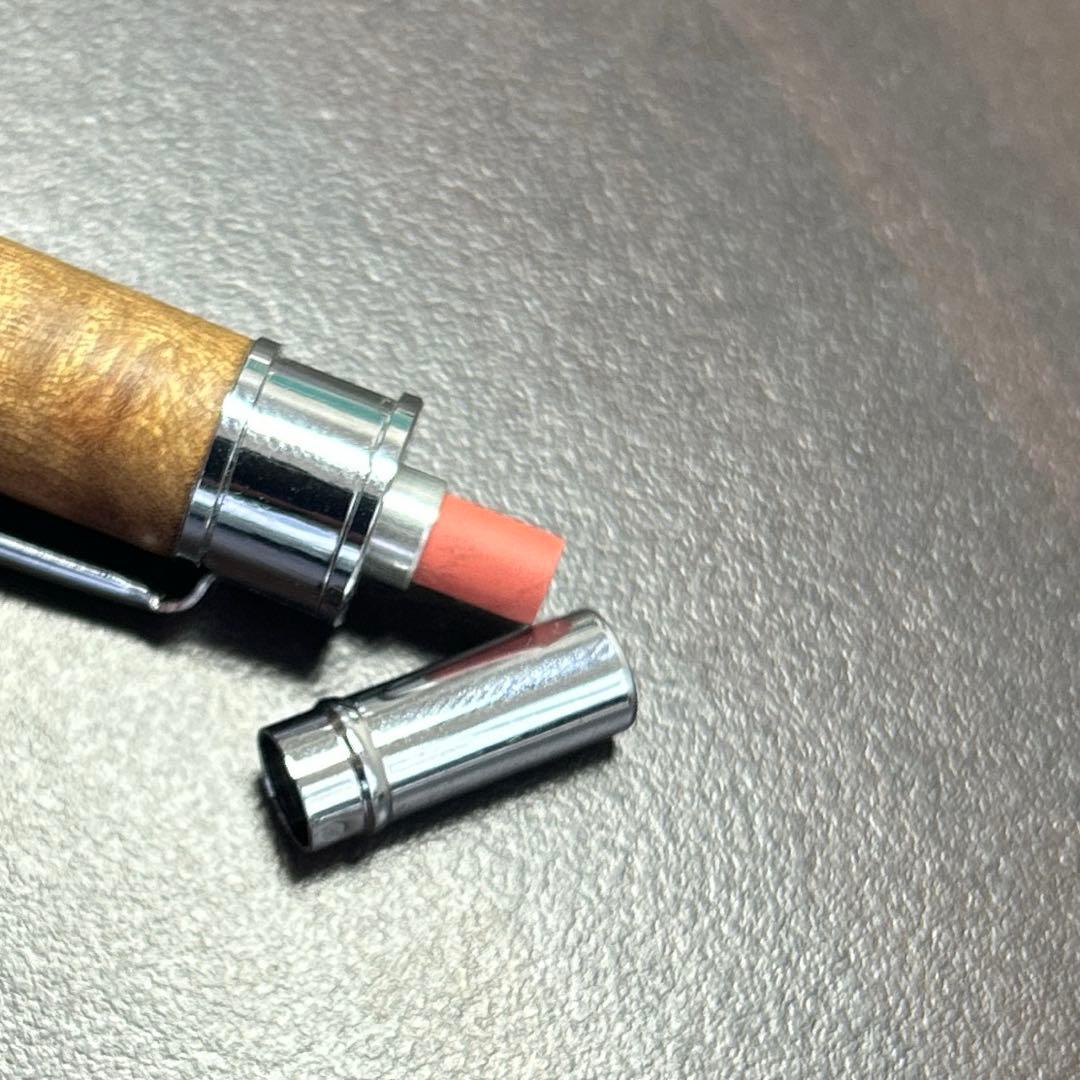 値下げ可能❗️『黄金樟』マーブルウッド瘤 最極上シャーペン 工房楔固定式金具付き