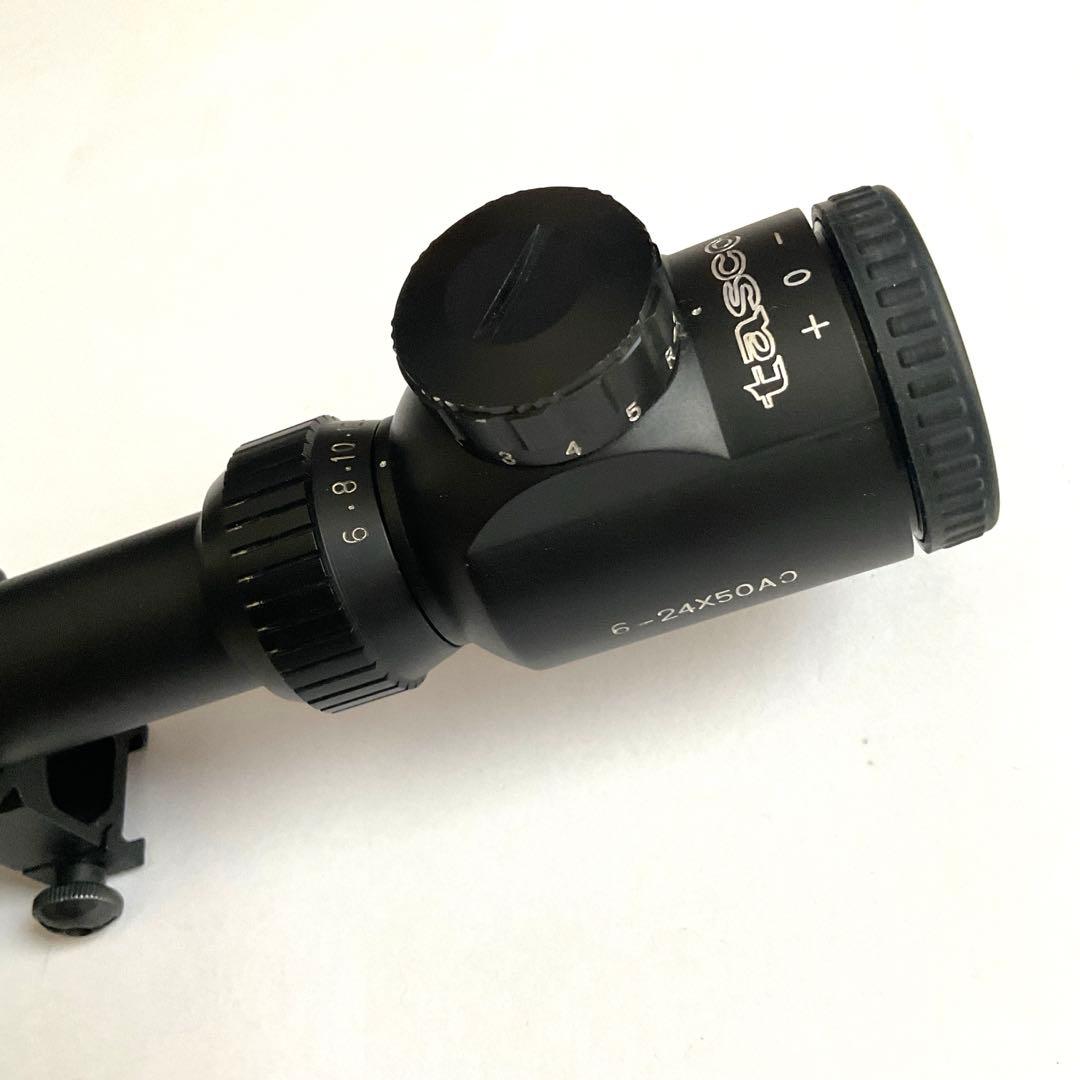東京マルイ電動ガン20mmレイル対応TASCOスコープ6-24×50＋マウント
