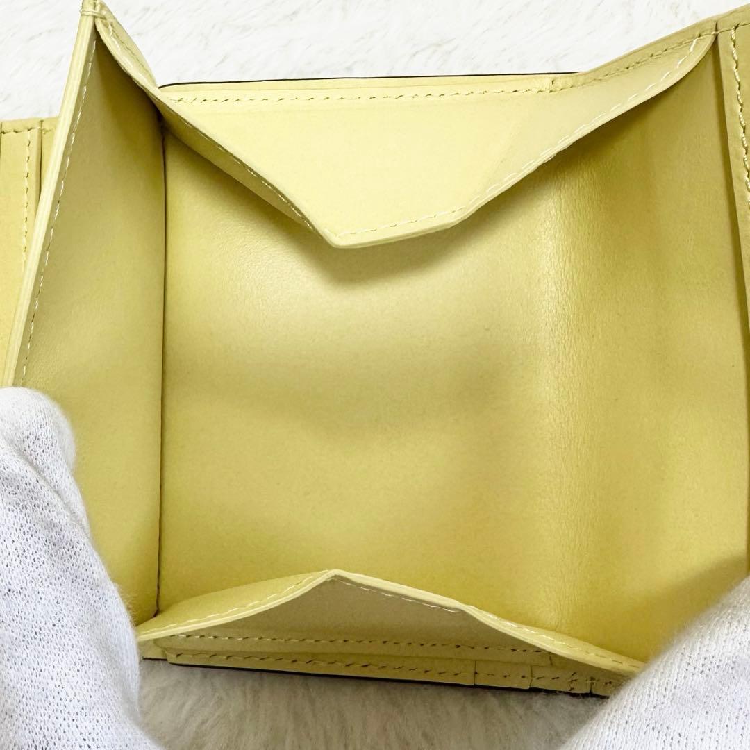 未使用級✨現行 BONAVENTURA フラップ スモールウォレット グレージュ