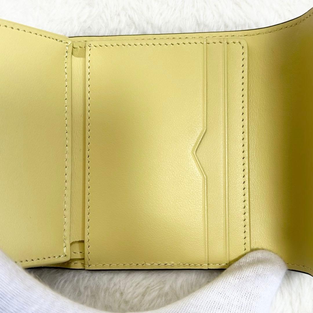 未使用級✨現行 BONAVENTURA フラップ スモールウォレット グレージュ