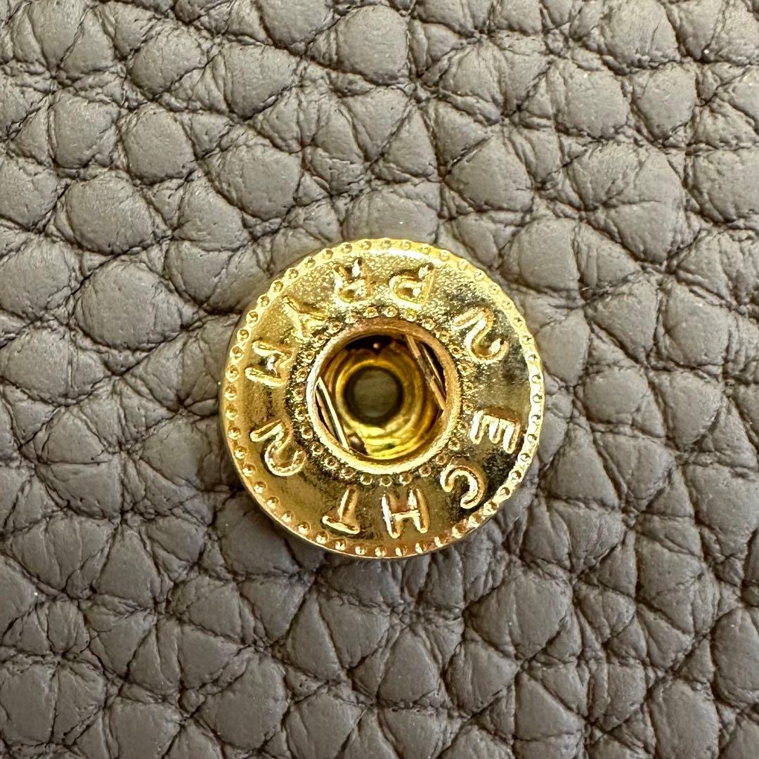 未使用級✨現行 BONAVENTURA フラップ スモールウォレット グレージュ