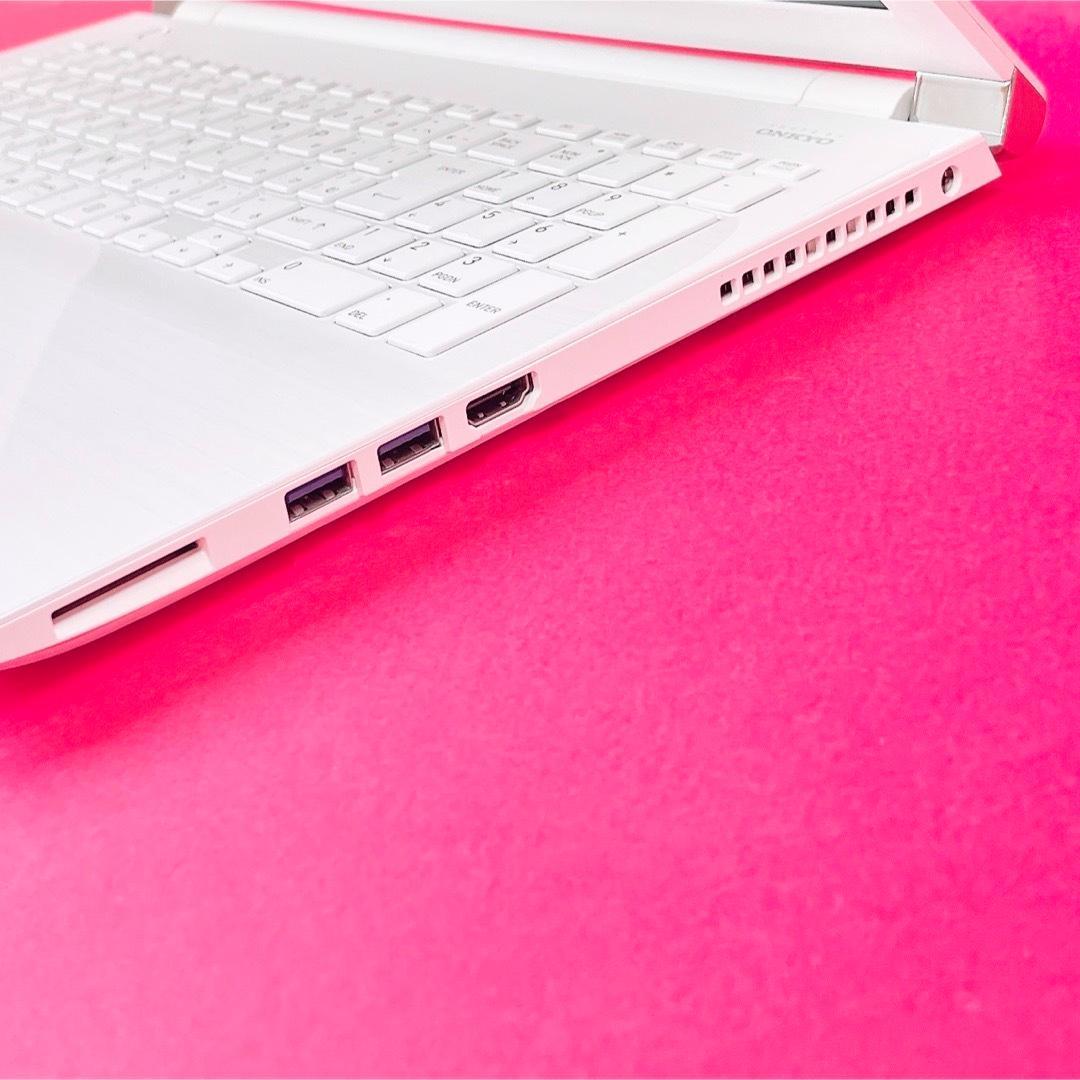 美品✨️動作良好ノートパソコン✨️綺麗な白カメラ サクサク快適SSD✨️在宅ワーク事務