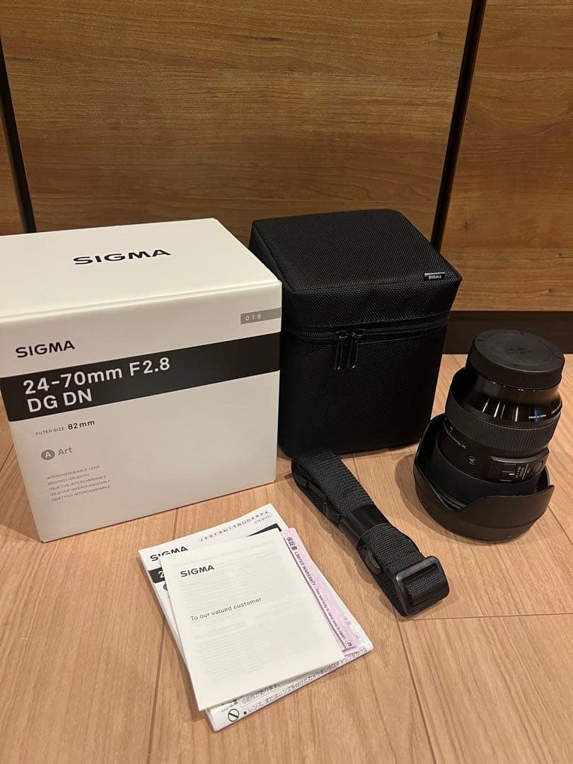 A*a様 SIGMA 24-70mm F2.8 DGDN Art レンズ Lマウ