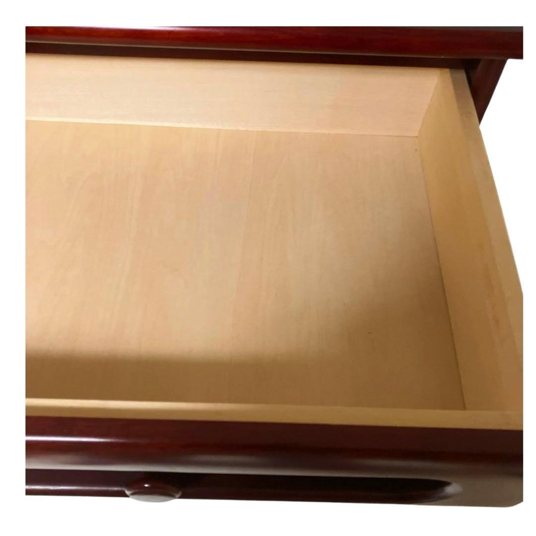 カリモク ガラス キャビネット サイドボード 電話台 花台 飾り棚