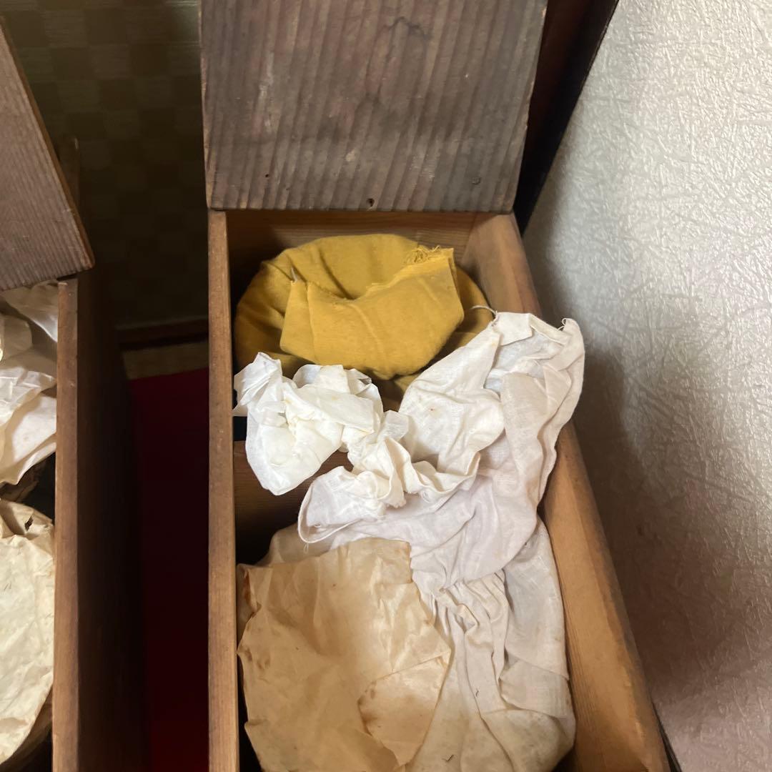 旧家蔵出　時代物 漆器 蒔絵 麦 黒 吸物椀 四箱