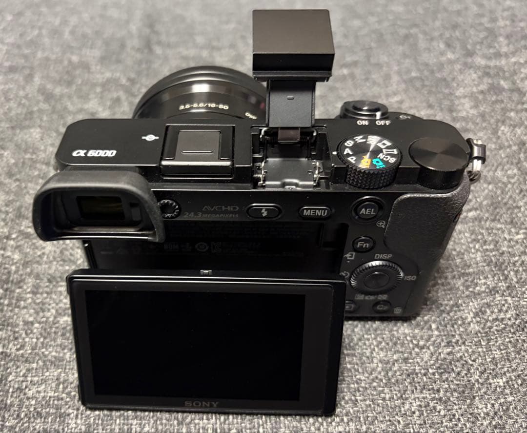 Sony α6000 ミラーレス一眼 カメラセット 海外版