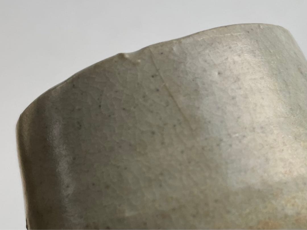 骨董　アンティーク　スンコロク　小杯　酒器　酒盃　宋胡録　タイ古陶磁