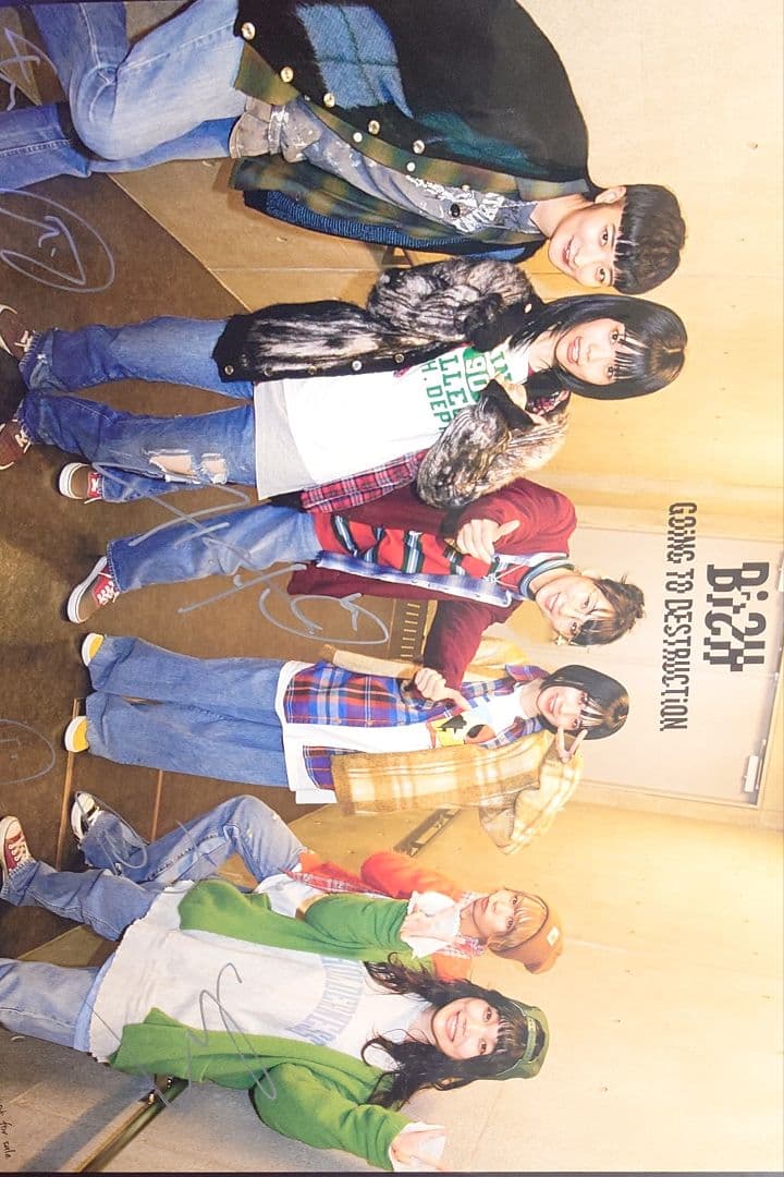 送込【BiSH/PEDRO/ExWHYZポスター17枚】 直筆サインB2ファイル