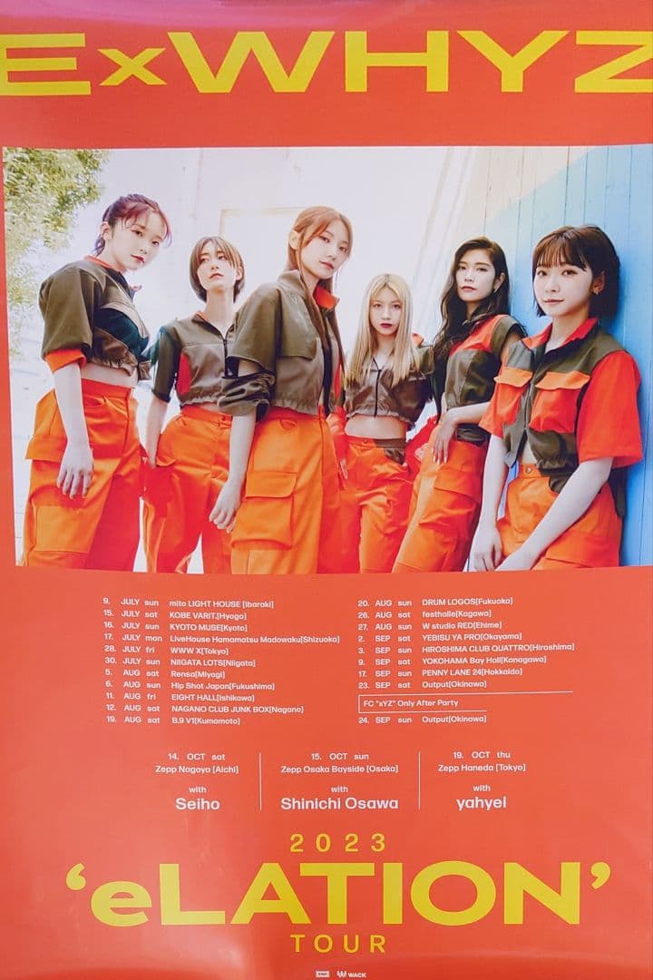 送込【BiSH/PEDRO/ExWHYZポスター17枚】 直筆サインB2ファイル