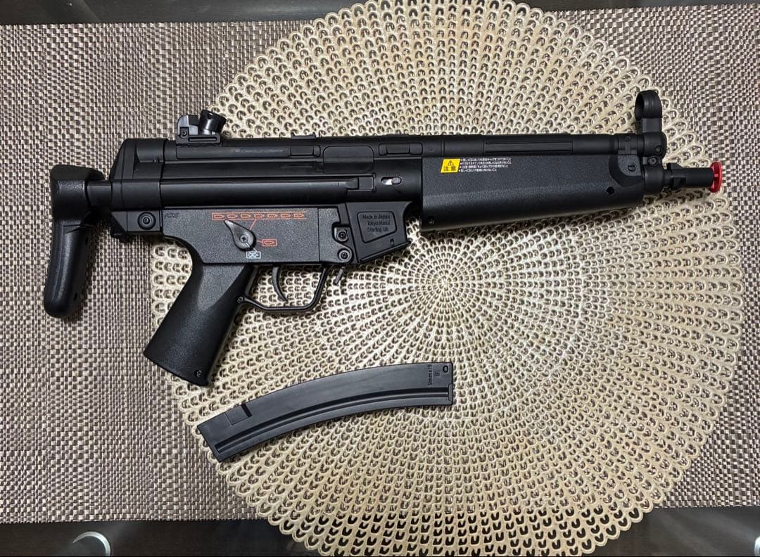 未使用　東京マルイ カスタム品　H&K MP5A5 電動ガン　金属ピニオンギア