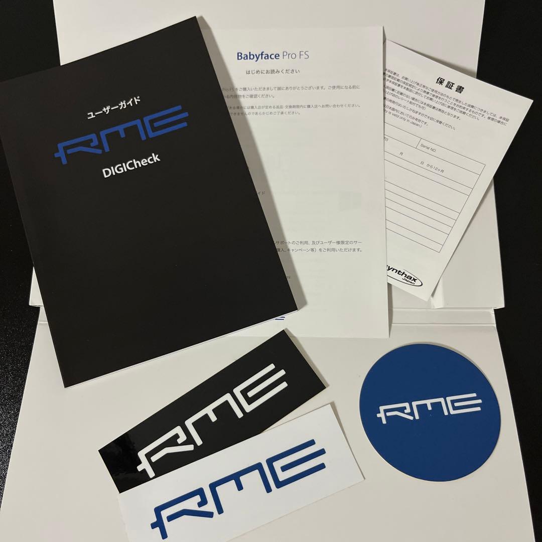 RME Babyface Pro FS USBオーディオインターフェース
