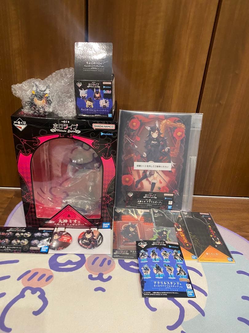 一番くじ ホロライブ ～Villain Style～　大神ミオ8点セット