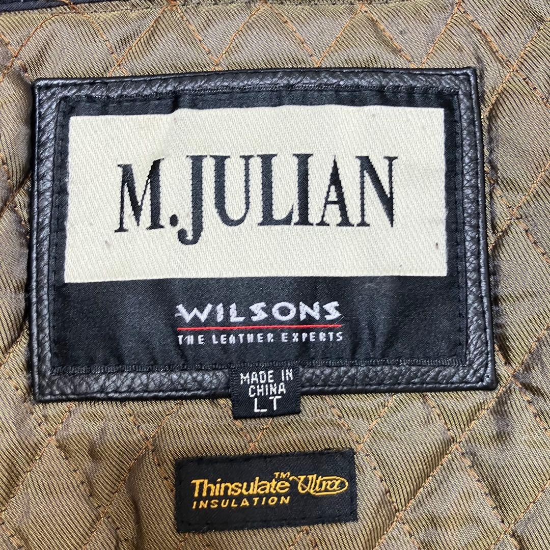 M. JULIAN WILSONS 3XL ライナー 2way レザージャケット