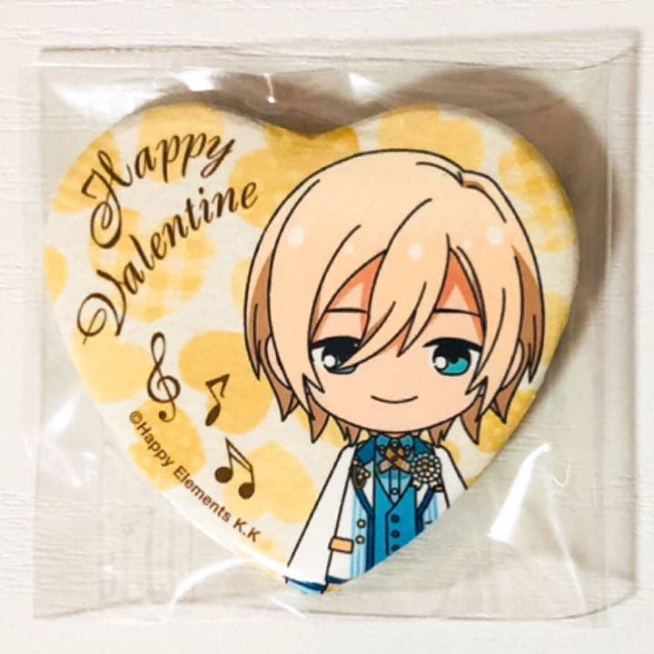 新品★あんスタ★fine【天祥院英智】バレかく★特典★ハートカンバッジ★缶バッジ