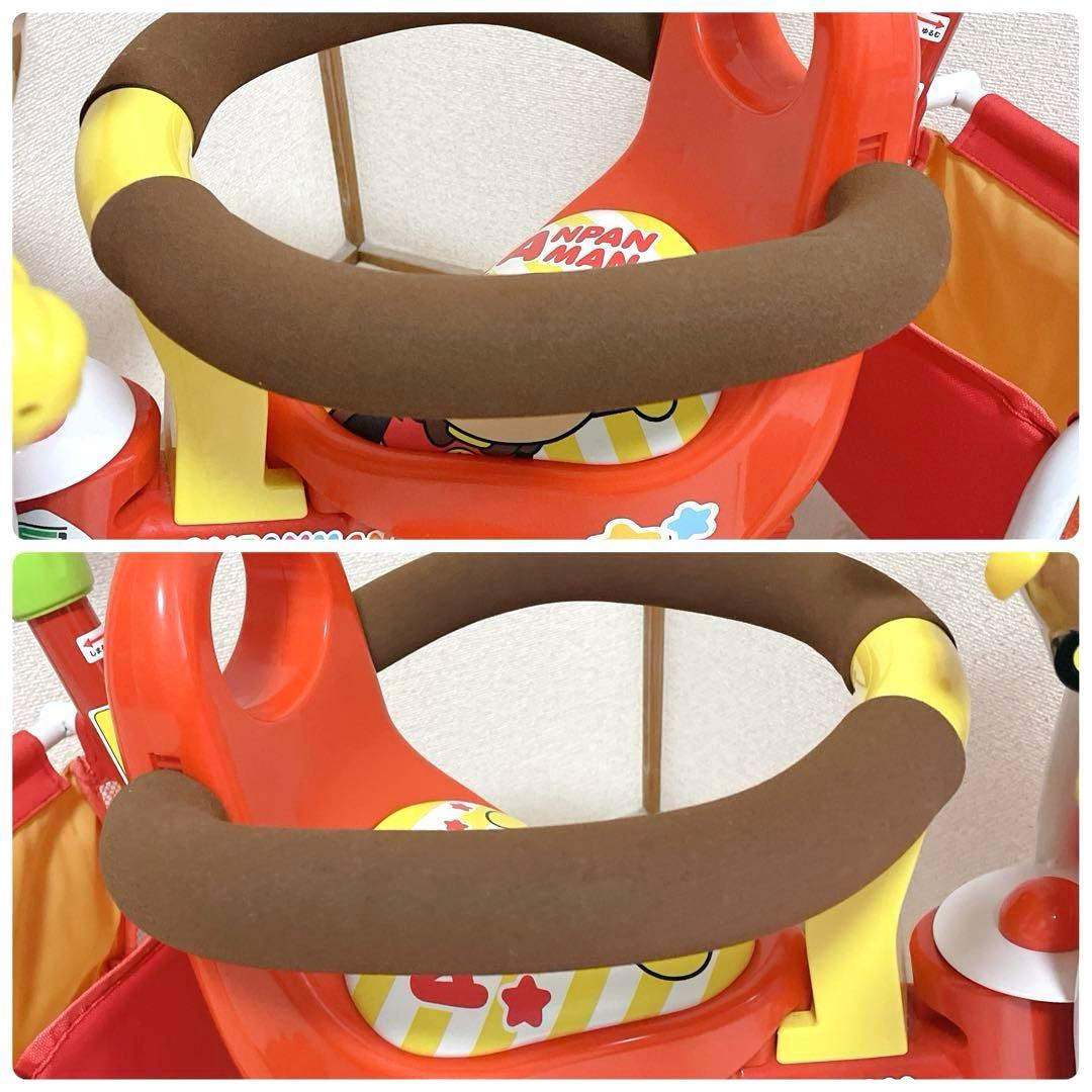 美品 エム・アンド・エム おでかけ三輪車 わくわくアンパンマンごうピースII