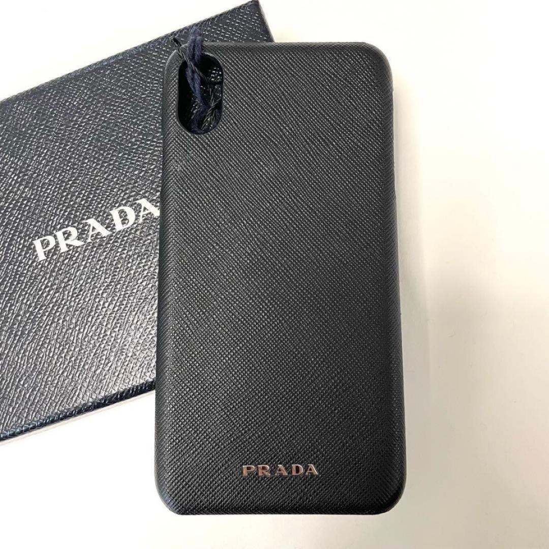 PRADA プラダ iPhoneケース XS max サフィアーノレザー