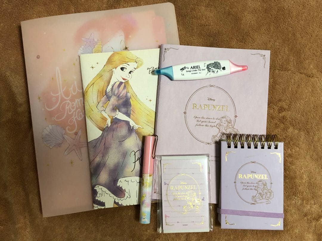 ラプンツェル アリエル ディズニー プリンセス 7点セット 平成 限定 まとめ売