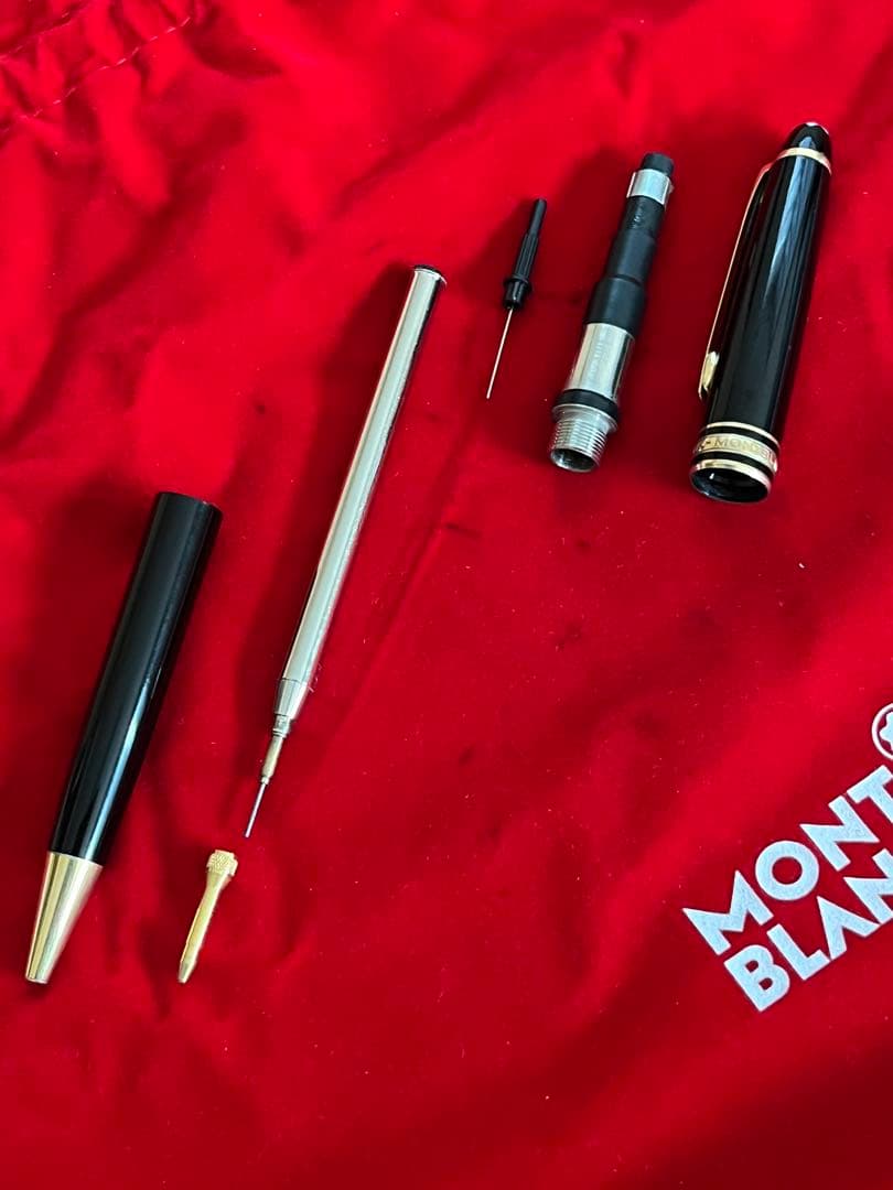 モンブランマイスターシュテュック シャープペンシル165ゴールド ❗️艶やか‼️