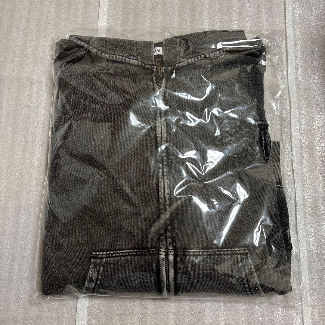 新品　&TEAM ジップアップフーディ　アジツ Ｍサイズ　エンティーム　パーカー