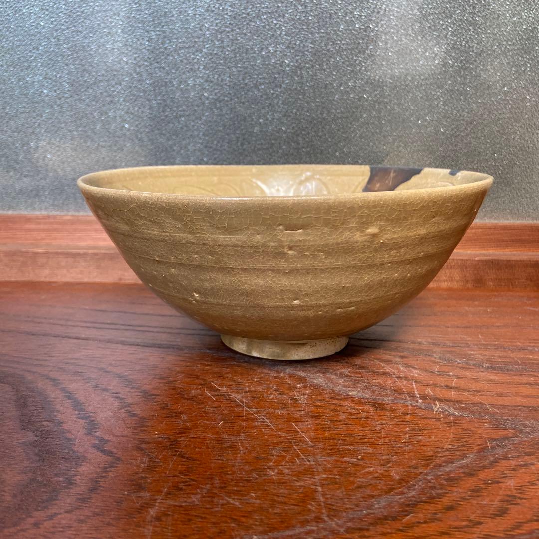 龍泉窯青磁刻花文碗 宋時代