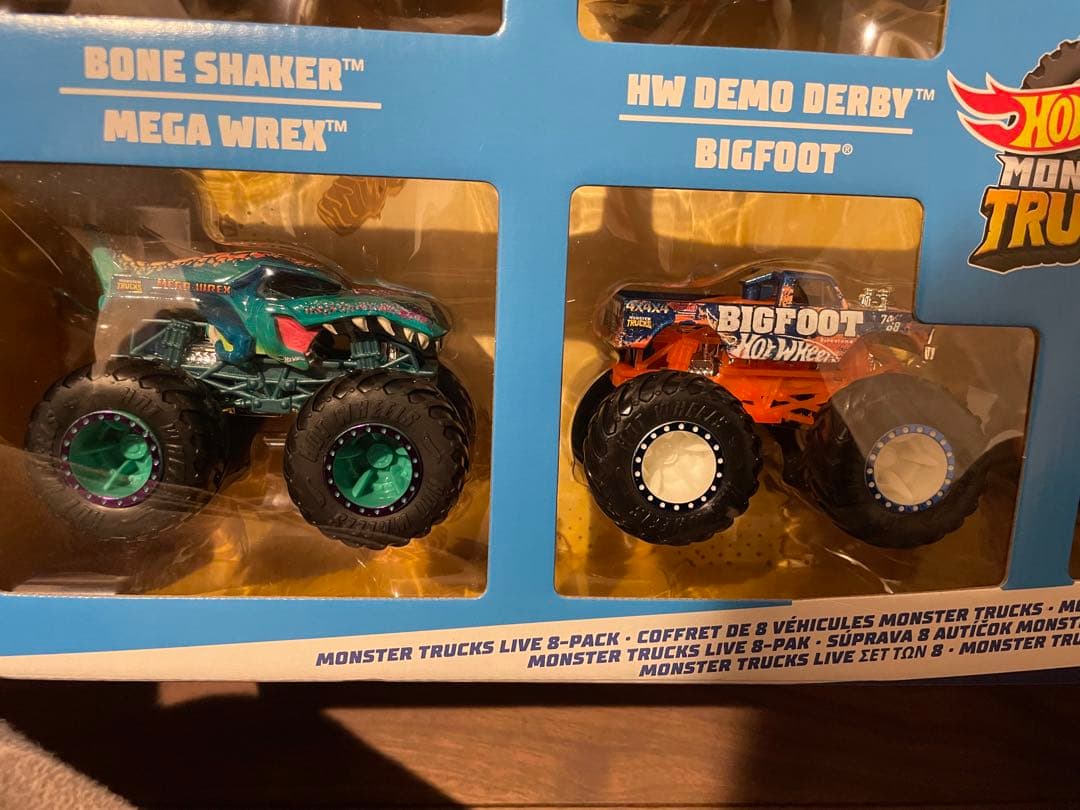 新品未開封　ホットウィール　モンスタートラックセット