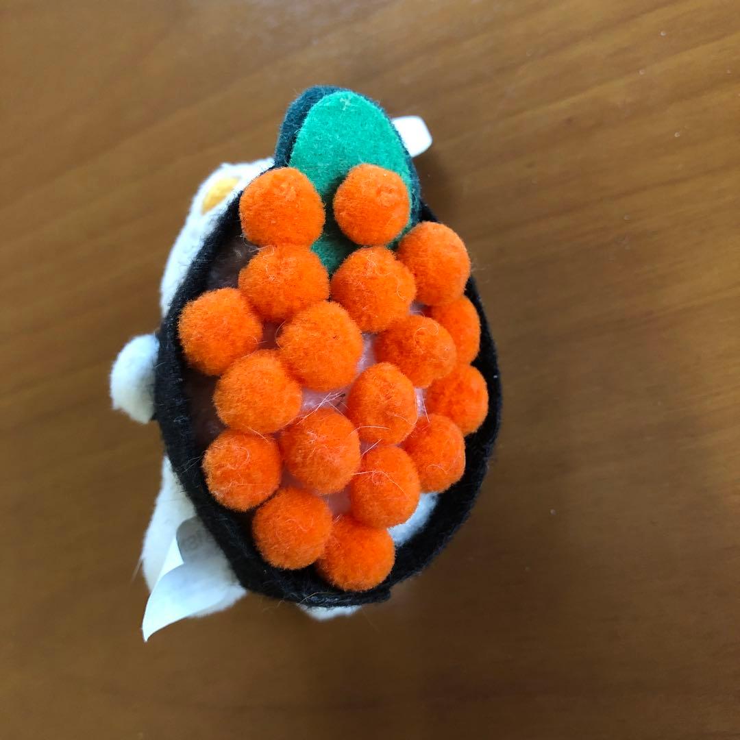 ぬいぐるみキーホルダー　くまのプーさん（お寿司）【５個セット】