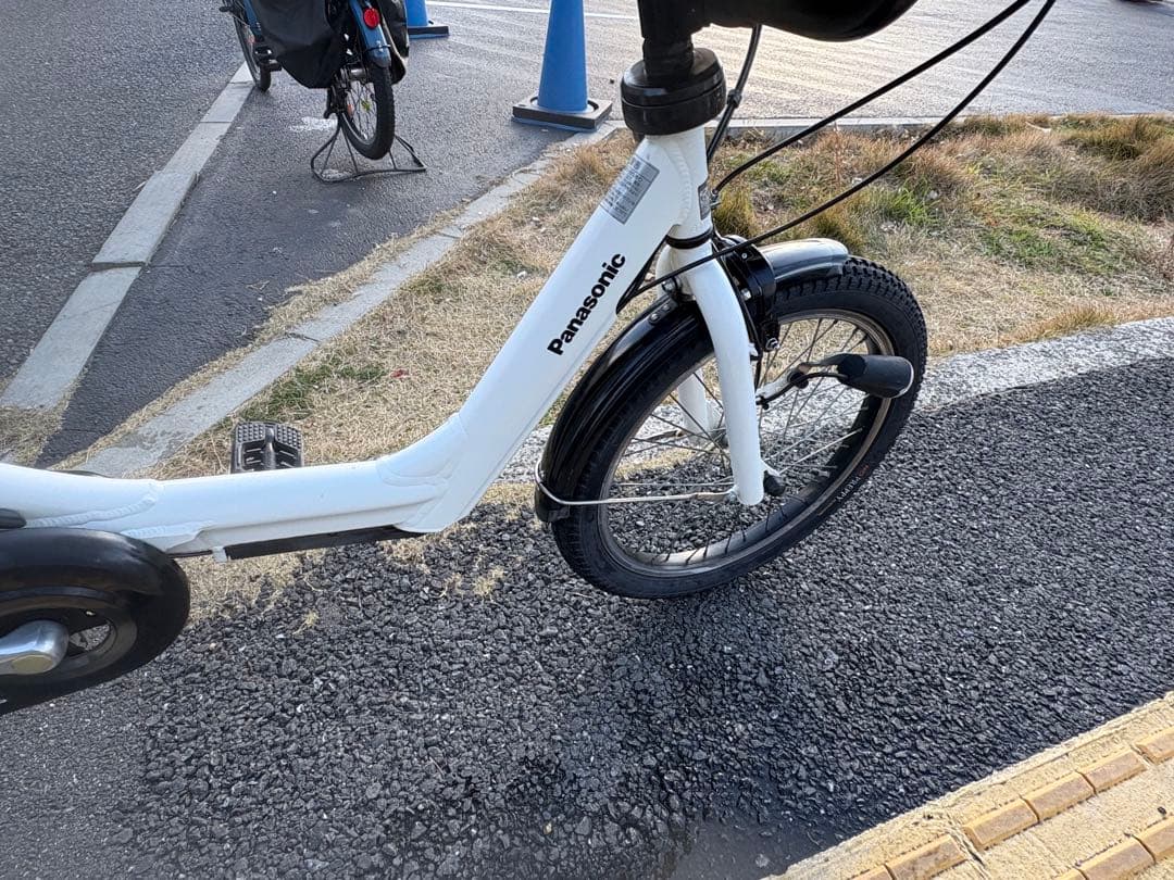 中古Panasonic電動アシスト自転車　8.9Ah4点灯