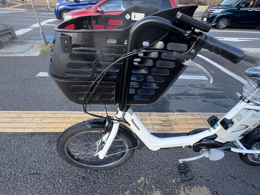 中古Panasonic電動アシスト自転車　8.9Ah4点灯