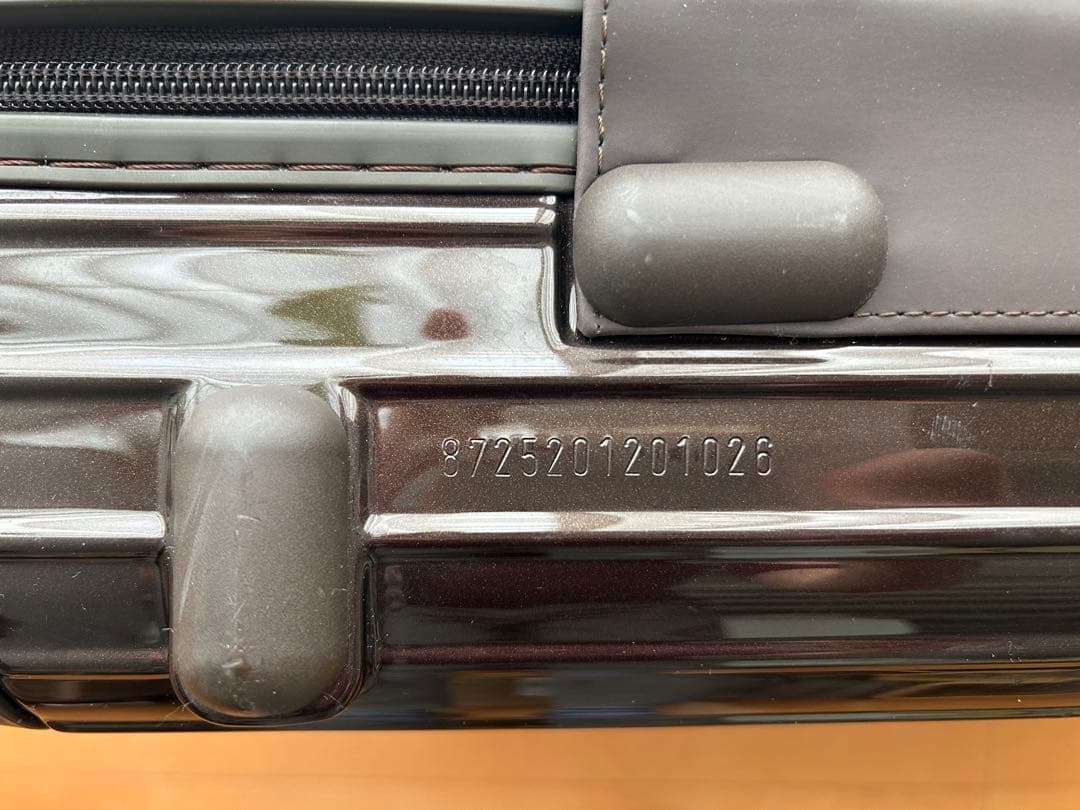 リモワ　サルサデラックス　35L 4輪　グロスブラウン　機内持込　キャリーケース