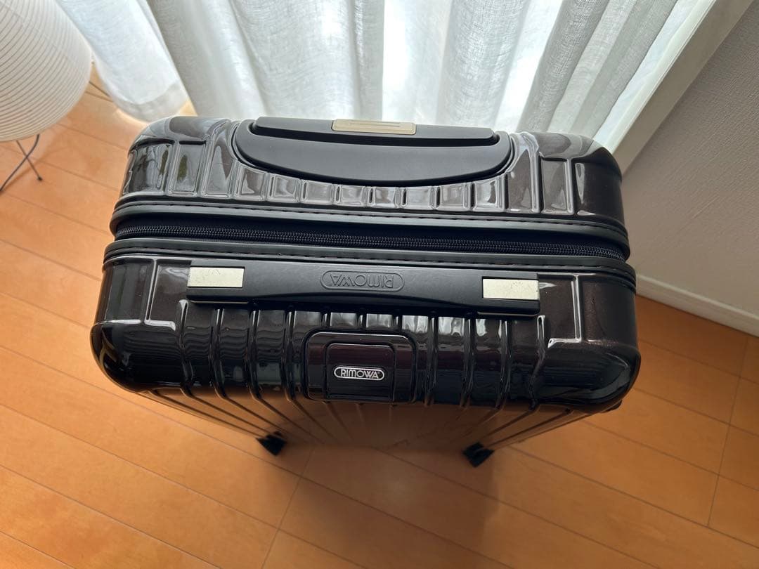 リモワ　サルサデラックス　35L 4輪　グロスブラウン　機内持込　キャリーケース