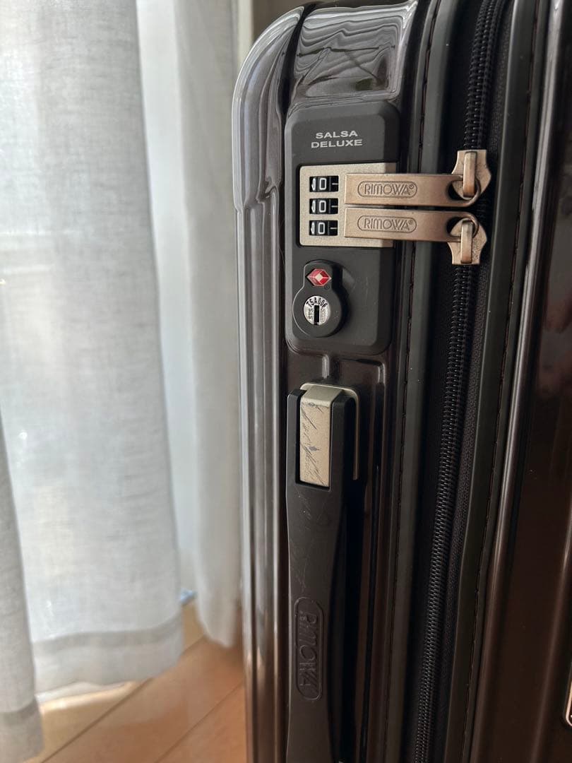 リモワ　サルサデラックス　35L 4輪　グロスブラウン　機内持込　キャリーケース