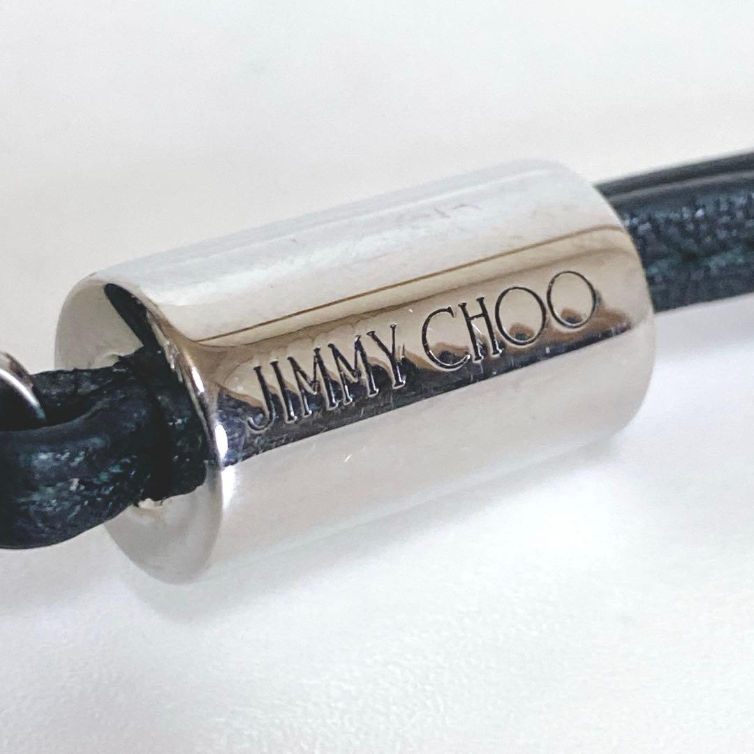 JIMMYCHOOジミーチュウ　ケース　L字型　ジップ　スタッズ　レザー