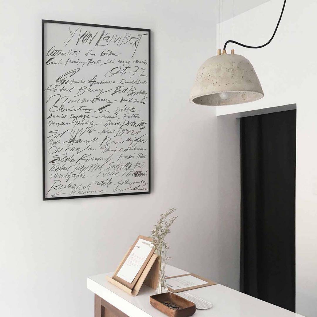 新品正規品 サイ・トゥオンブリー Cy Twombly1972 ポスター額装付き