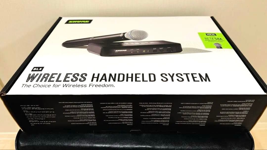 【超美品】ワイヤレスタイプBETA58《SHURE》BLX24