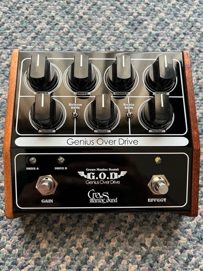 ギター Crews Maniac Sound G.O.D.GeniusOverDrive