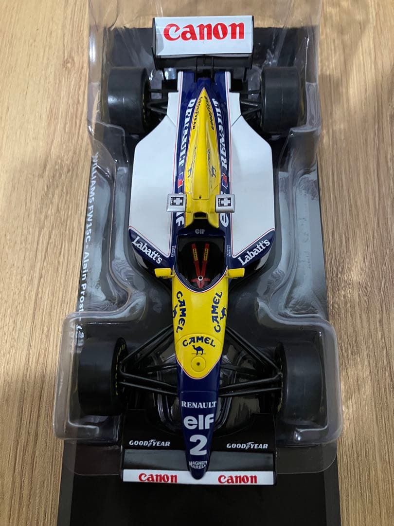 ラスト1台 camel仕様 ビッグスケールF1コレクション　FW15C プロスト