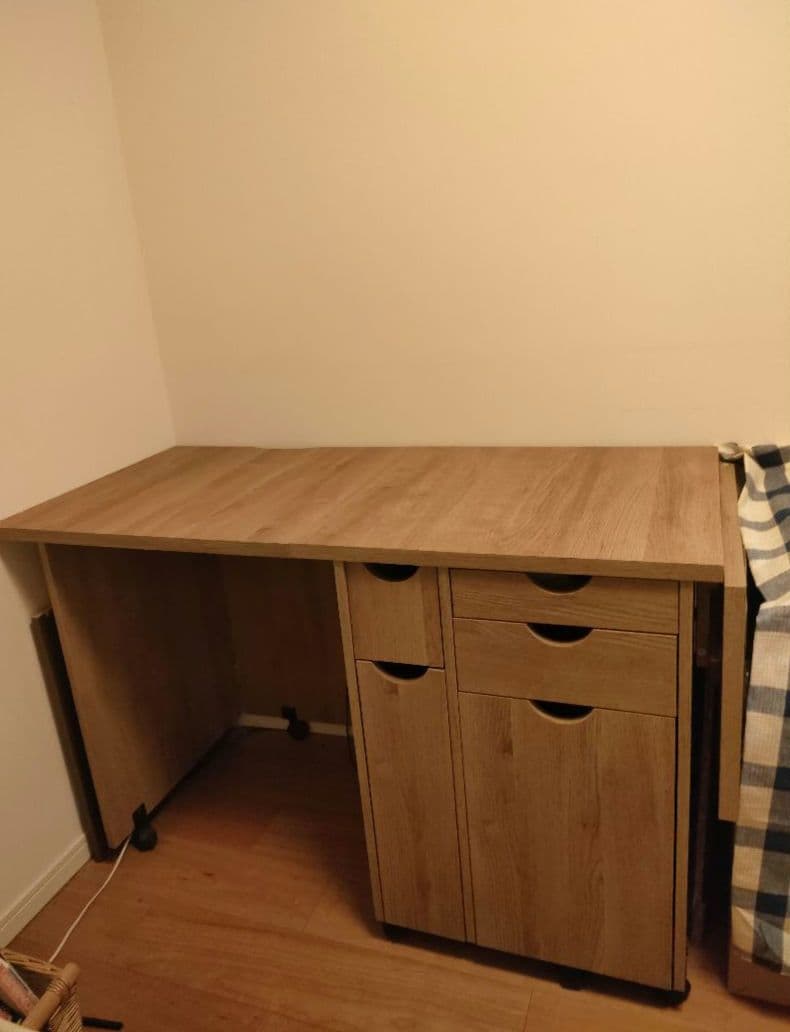 左右折りたたみ式ソーイングテーブル