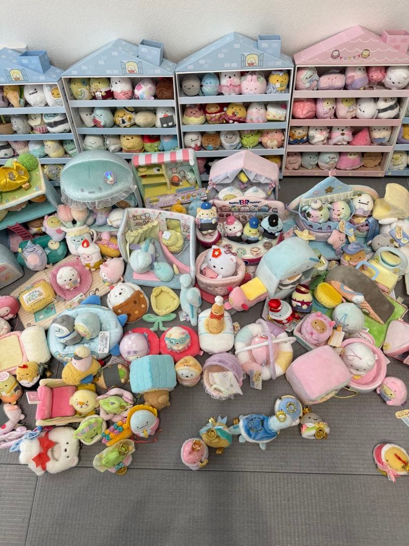 すみっコぐらし手のりぬいぐるみまとめ売り