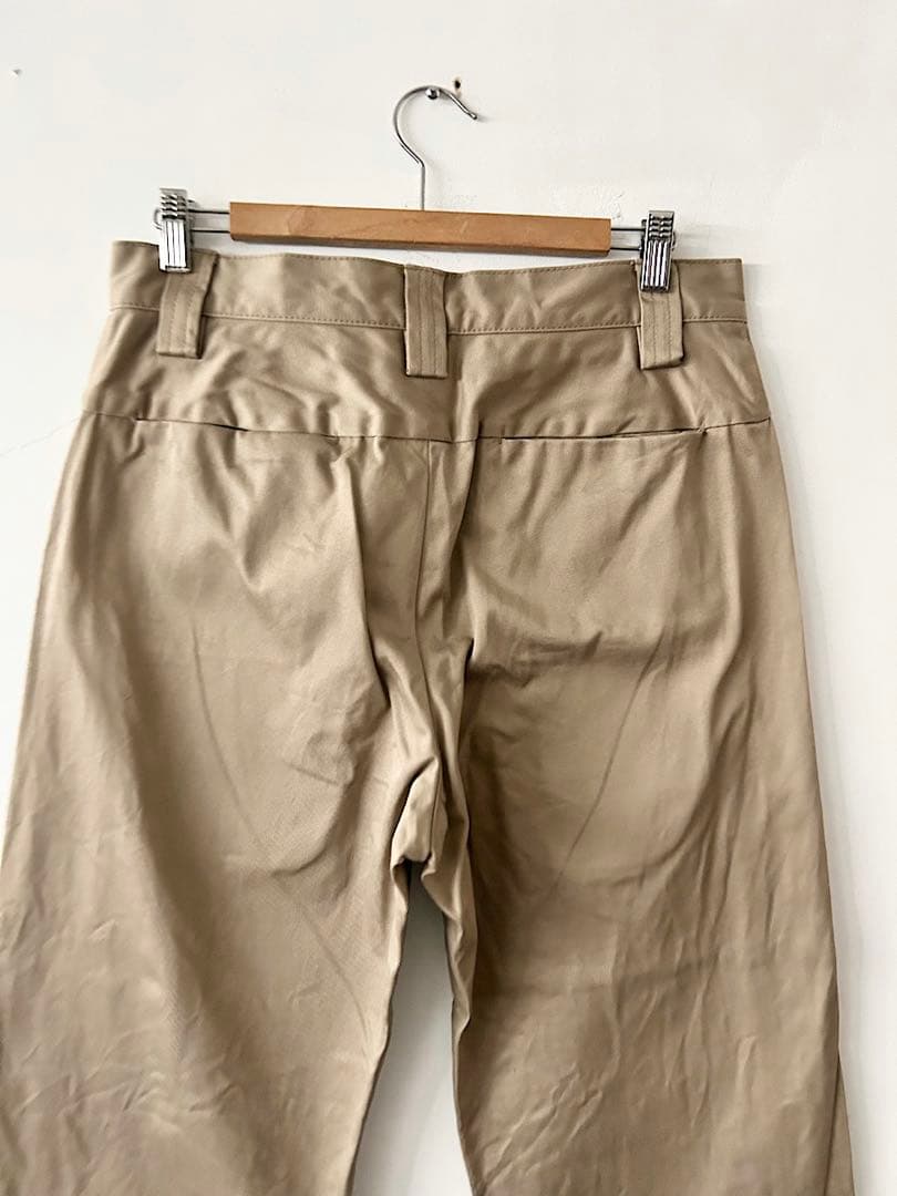 【未使用】Homspun　高密度ウェポン切替ワークパンツ　ダークベージュ