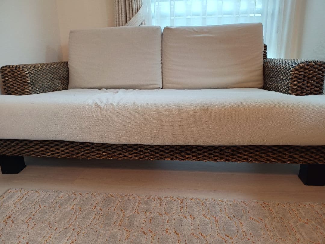 【最終値下げ】 aflat シン・ソファ 2P 1550（ヒヤシンス）