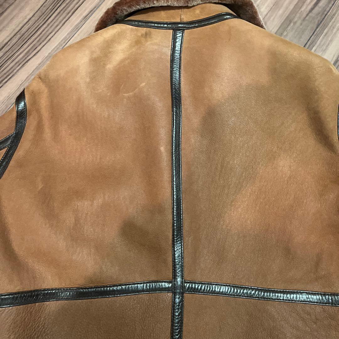 B3 JOURNALSTANDARD別注　アンノウン リアルムートンブルゾン