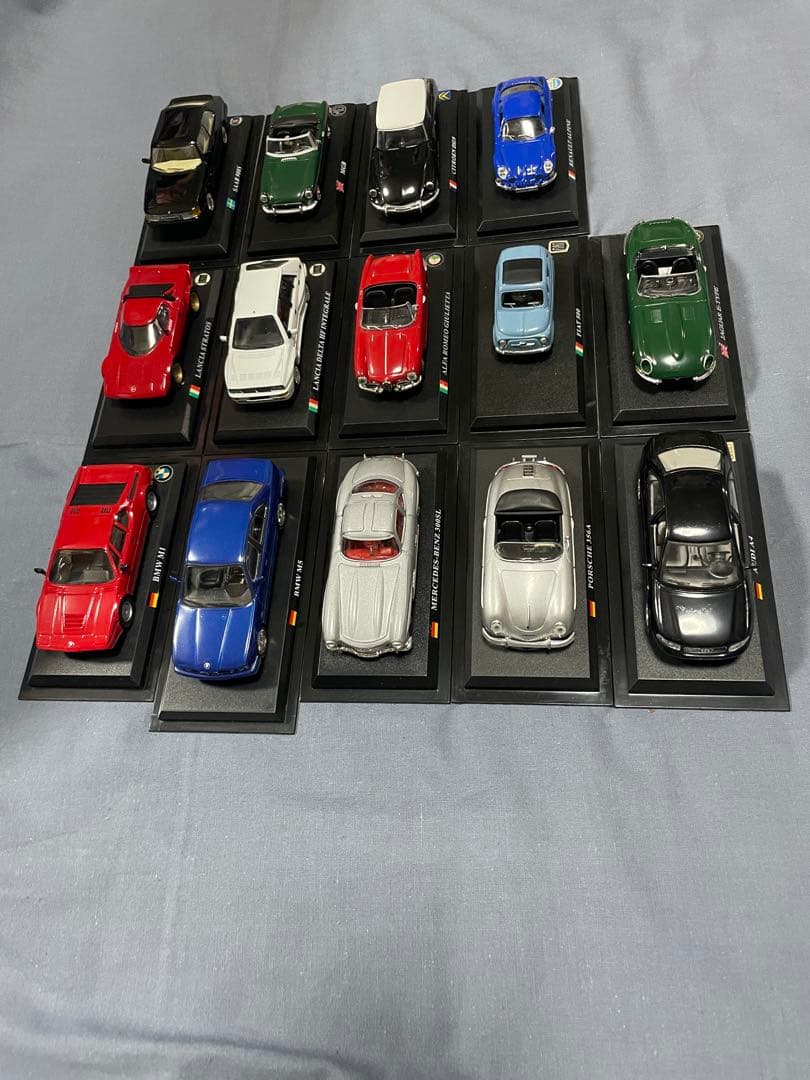 デルプラド カーコレクション 1/43スケール14台セット