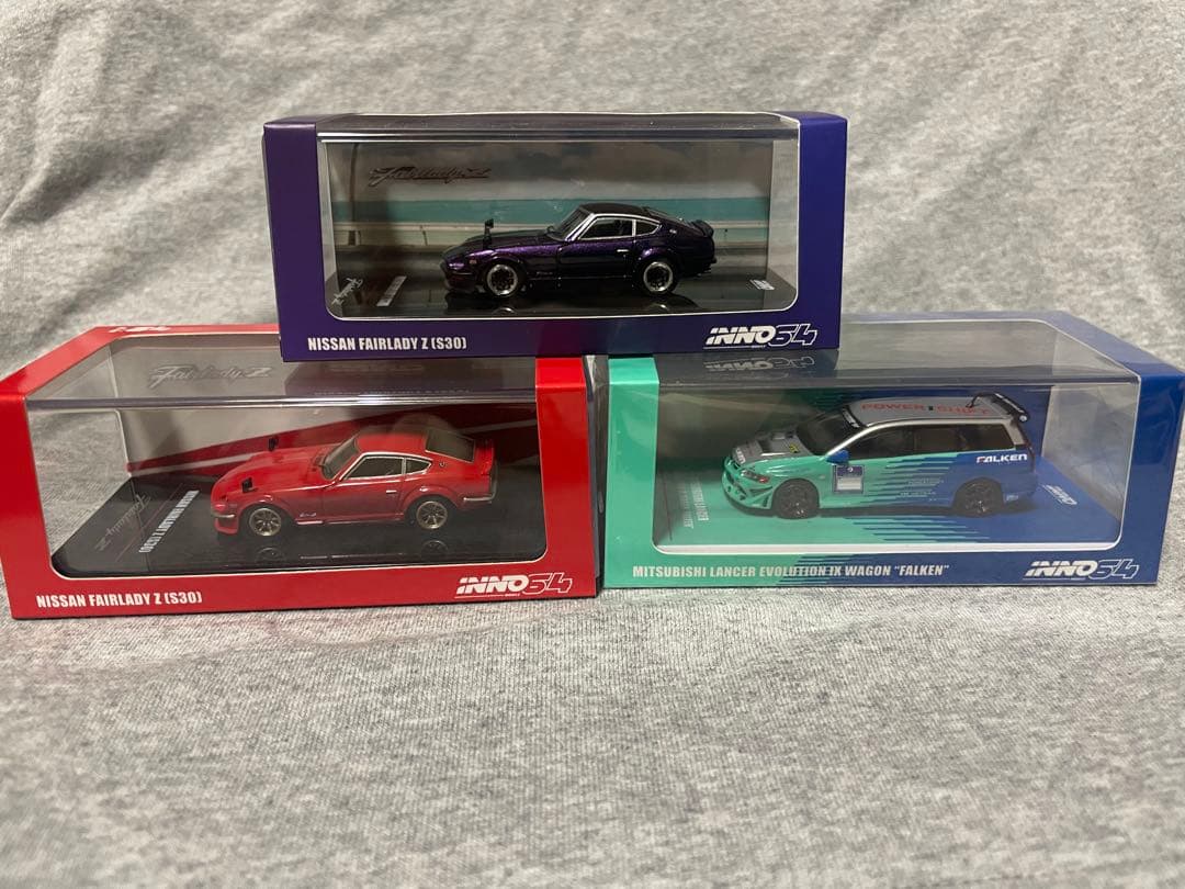 イノモデル 1/64 ミニカー 3台セット