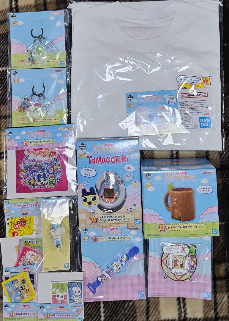 一番くじ　たまごっちのプチプチおみせっち　A賞C賞D賞E賞F賞G賞H賞