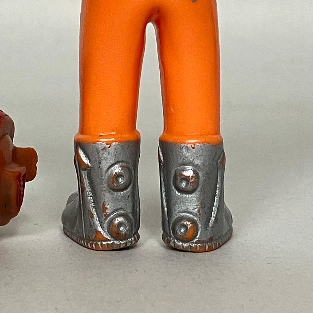 当時物 アストロミュー5 ミニソフビ 中嶋製作所 亀マーク 面とれ