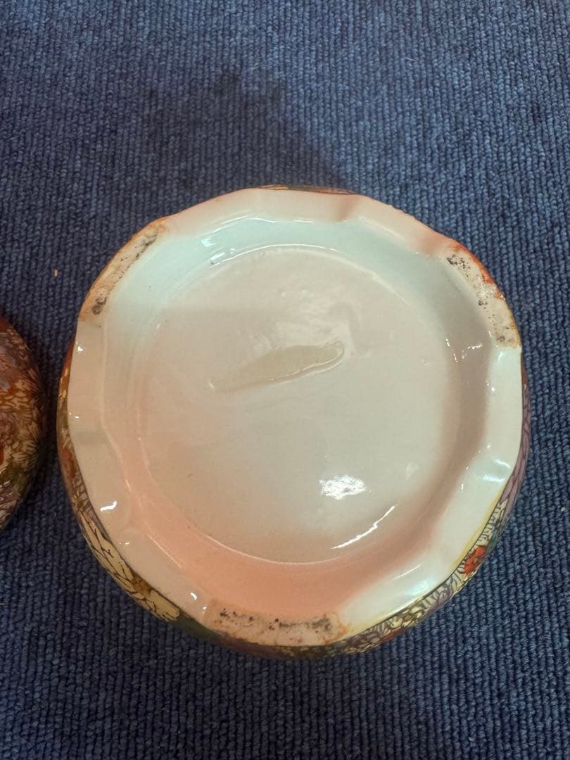 1677 金花詰　香炉　時代物