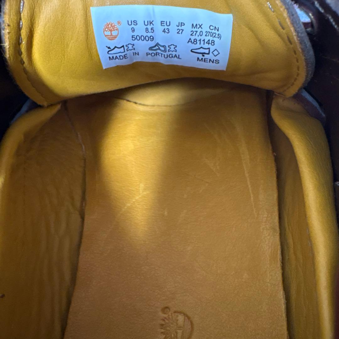 新品同様 Timberland スリーアイ ブラウン ティンバーランド モカシン