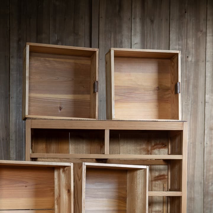 *商談中 [古家具] 木製たんす チェスト 幅820高1010奥行410 送料込